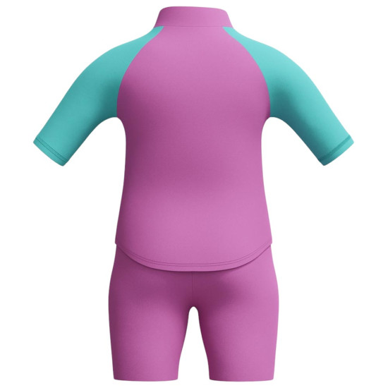Speedo Βρεφικό σετ κολύμβησης Girls Learn to Swim Sun Protection Top & Shorts